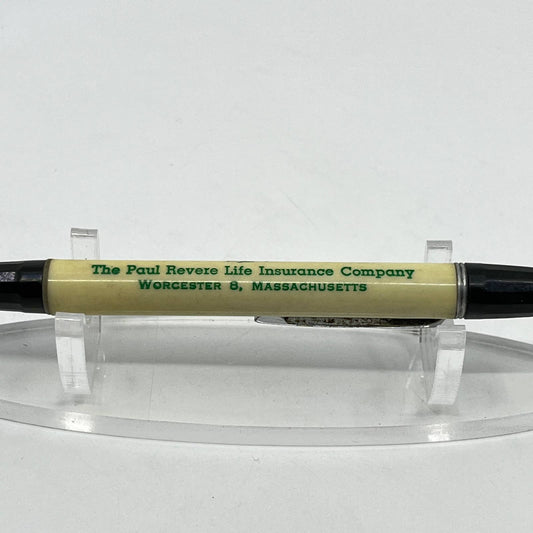 Vintage Mechanical Pencil The Paul Revere Insurance Co Worcester MA SD7