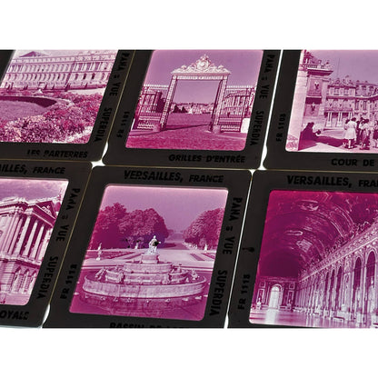 1960s Versailles France Travel Slide Set of 6 2x2 Slides TK2-S4-15