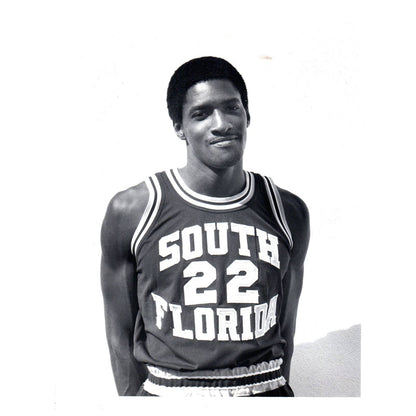 1975 Press Photo Basketball NCAA Mike Dickerson USF 5x7" AD3