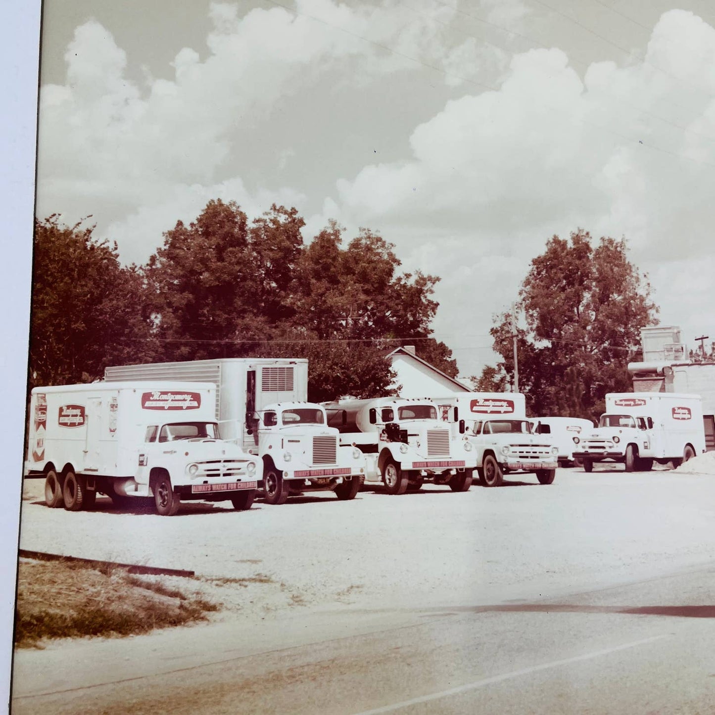 1950s Montgomery Dairy Products Troy, NC Dairy Bar Large Photo Print 16 x 20 FL1