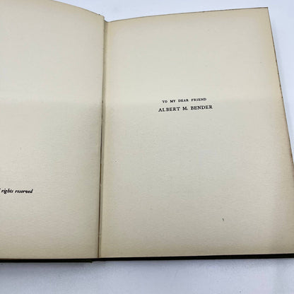 1912 The Masque Of The Elements Herman Scheffauer Hardcover TF3