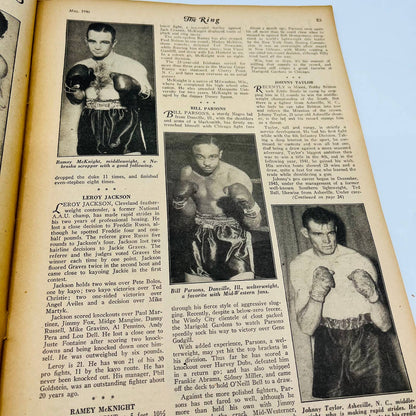 1946 May - The Ring Boxing Magazine – Marty Servo Pranks and Ballyhoo TA5