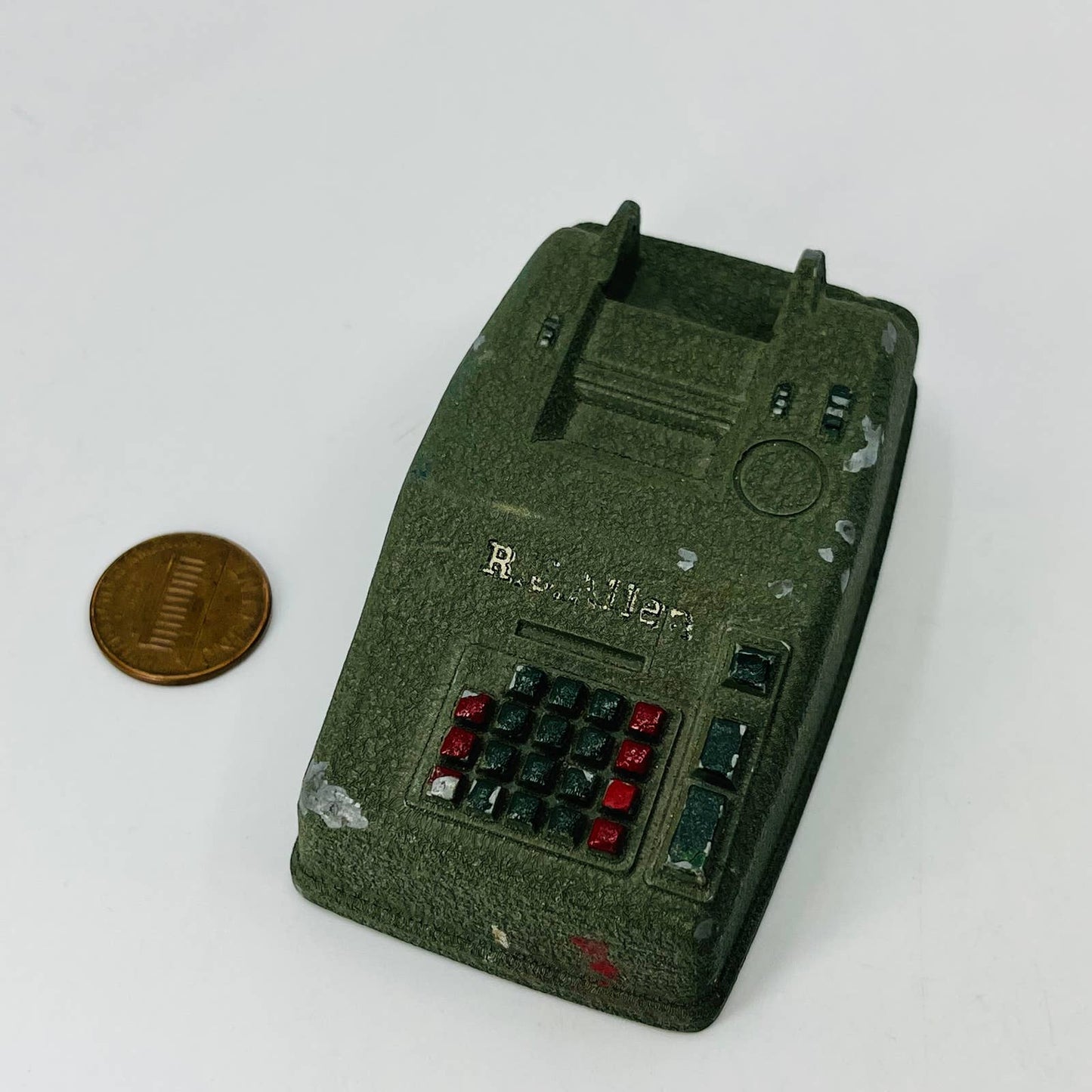RC ALLEN ADDING MACHINE - SALESMAN'S SAMPLE 3 1/4" Miniature Adding Machine SB7