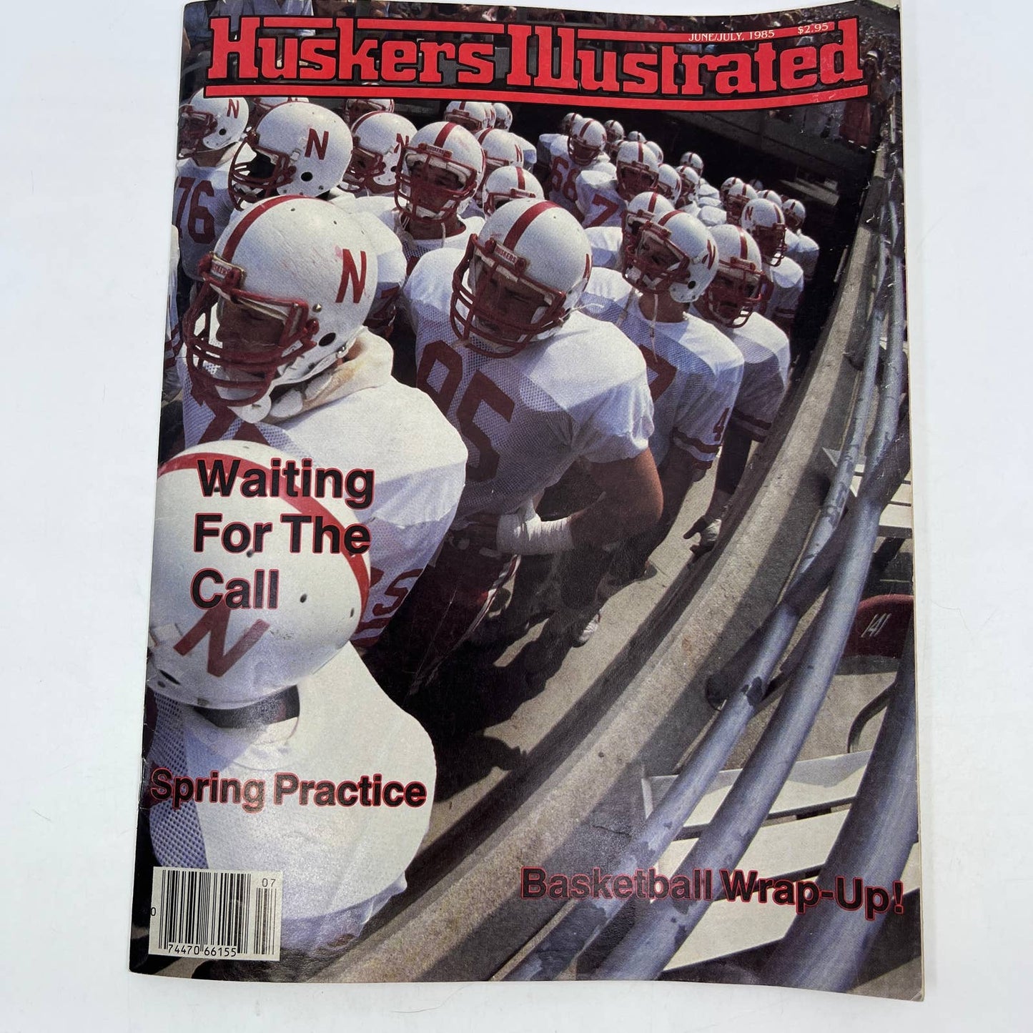 1985 June - Nebraska Huskers Illustrated Magazine - Basketball Wrap-Up TH7