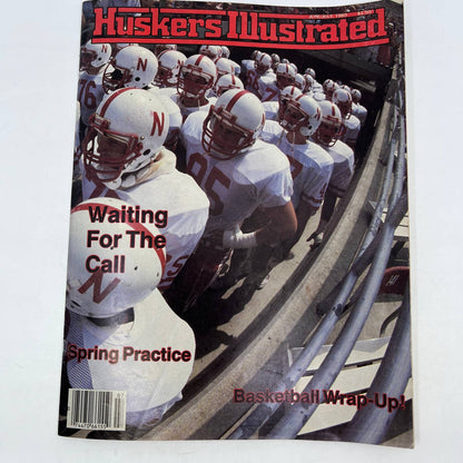 1985 June - Nebraska Huskers Illustrated Magazine - Basketball Wrap-Up TH7