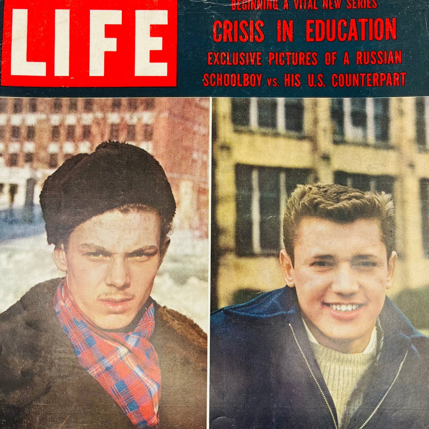 Vintage Life Magazine March 24, 1958 "Crisis in Education" George Romney TA4