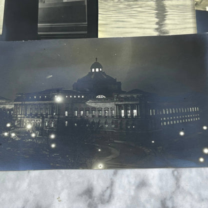 Antique Collection of 5 RPPC Postcards Washington DC Attractions Monuments TJ8