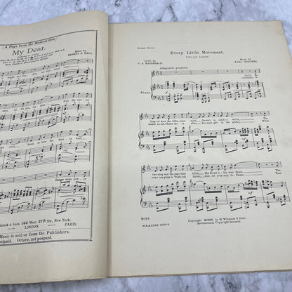 EVERY LITTLE MOVEMENT MADAME SHERRY sheet music 1910 Hauerbach Karl Houston V41-1
