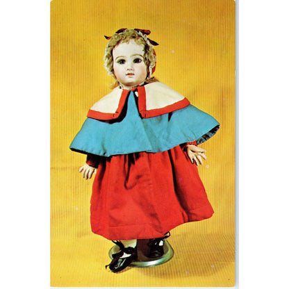 Jumeau Closed Mouth Doll Mary Merritt's Doll Museum Original Postcard PB6