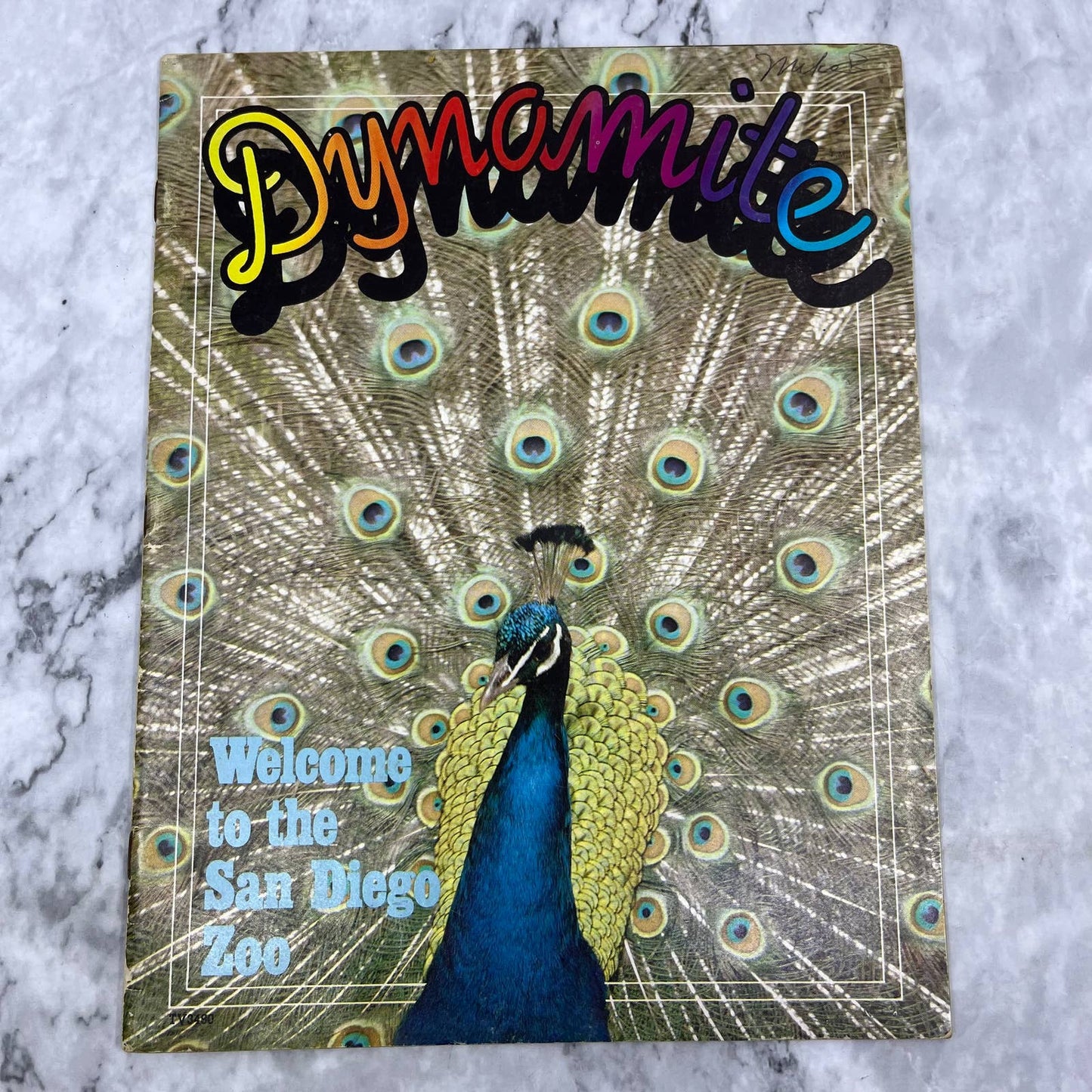 Dynamite Magazine Welcome To The San Diego Zoo August 1976 #26 TJ4
