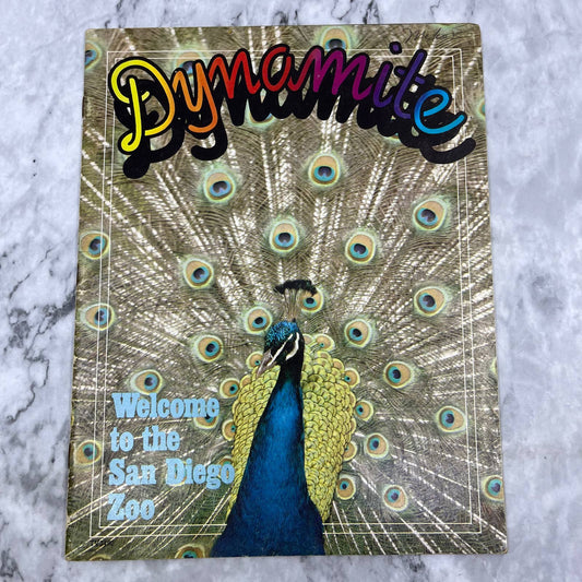 Dynamite Magazine Welcome To The San Diego Zoo August 1976 #26 TJ4