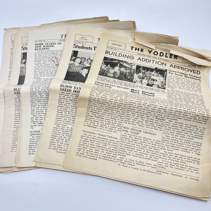 1948-51 The Yodler Westmont-Upper Yoder High School Newsletters Johnstown PA L1-3