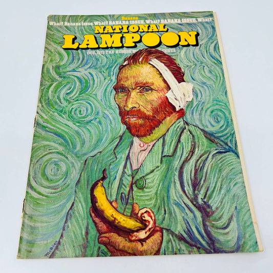 NATIONAL LAMPOON Original October 1973 Vol. 1, No. 43 Van Gogh cover BA2