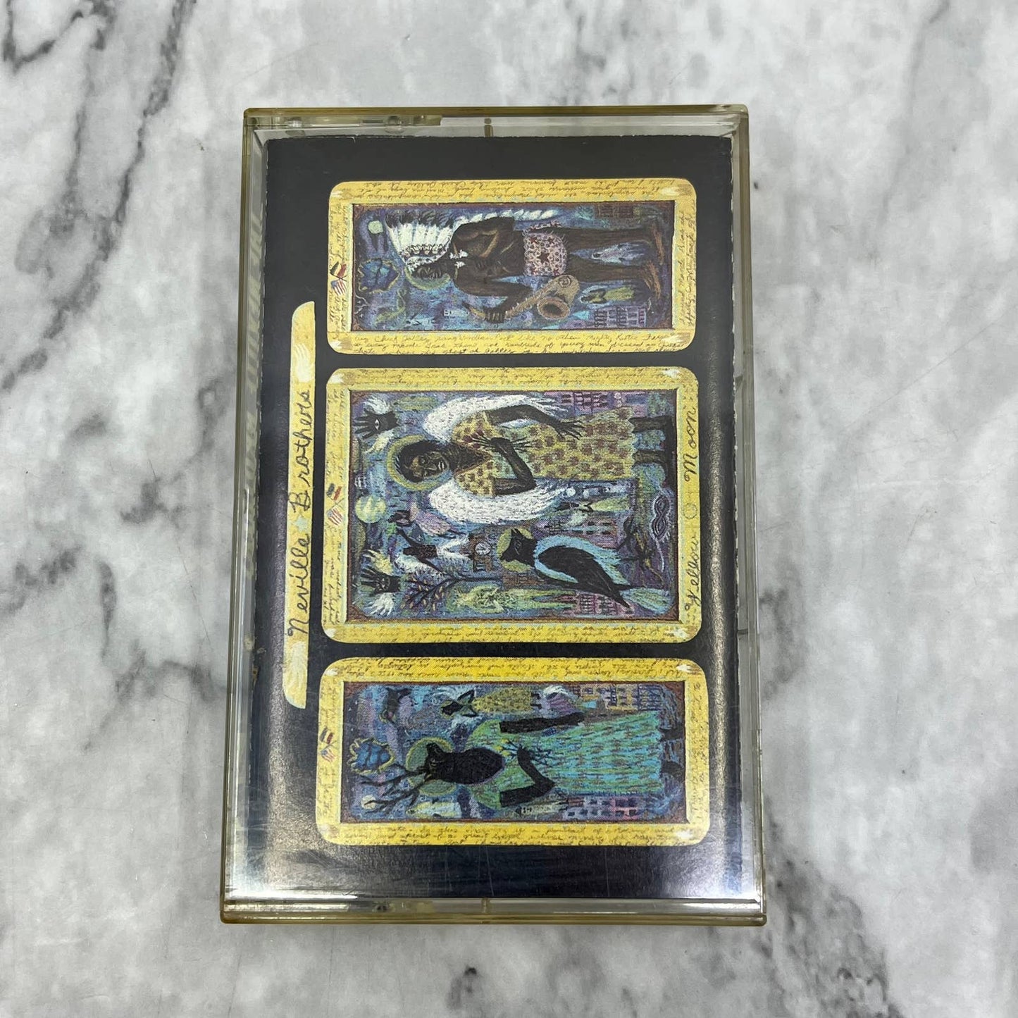 The Neville Brothers - Yellow Moon - Cassette Tape TD9-56