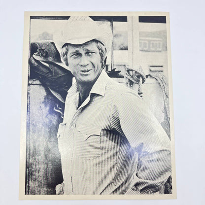 Vintage Steve McQueen Photo Movie Still Black & White 8x10 AB4-30