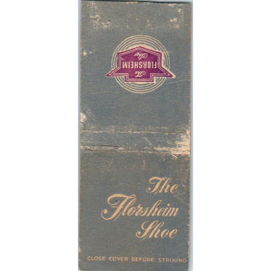 The Florsheim Shoe Palace Cleaning Co Kansas City Advertising Matchbook MM9-5