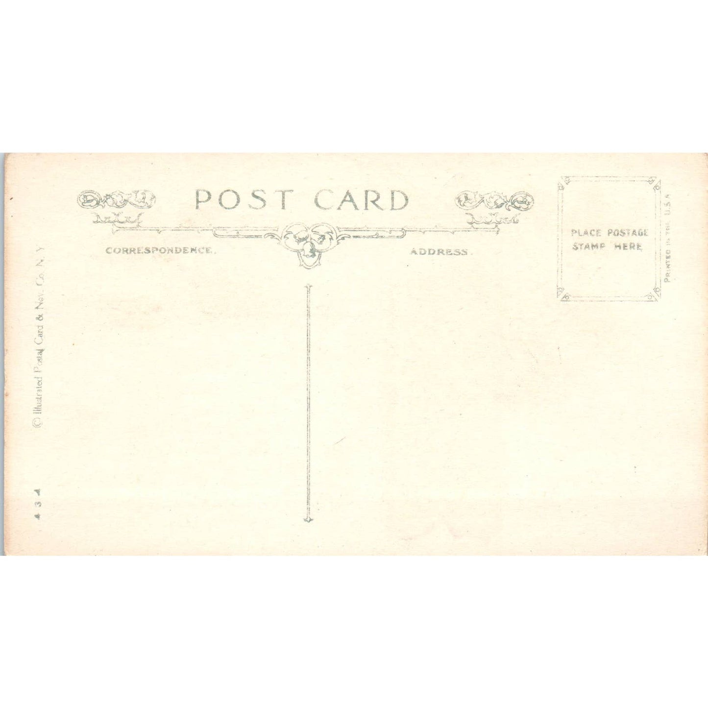 1917 WWI US Army Christmas Cheer Original Postcard TK1-25