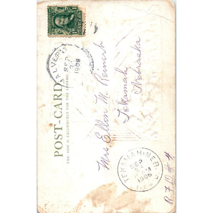 1906 Above the Forks Clear Creek Canon Original Postcard P2-2