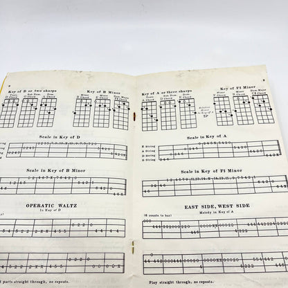 1905 Cuckert’s Chords, Scales & Melodies for Violin Without Notes or Teacher TF9