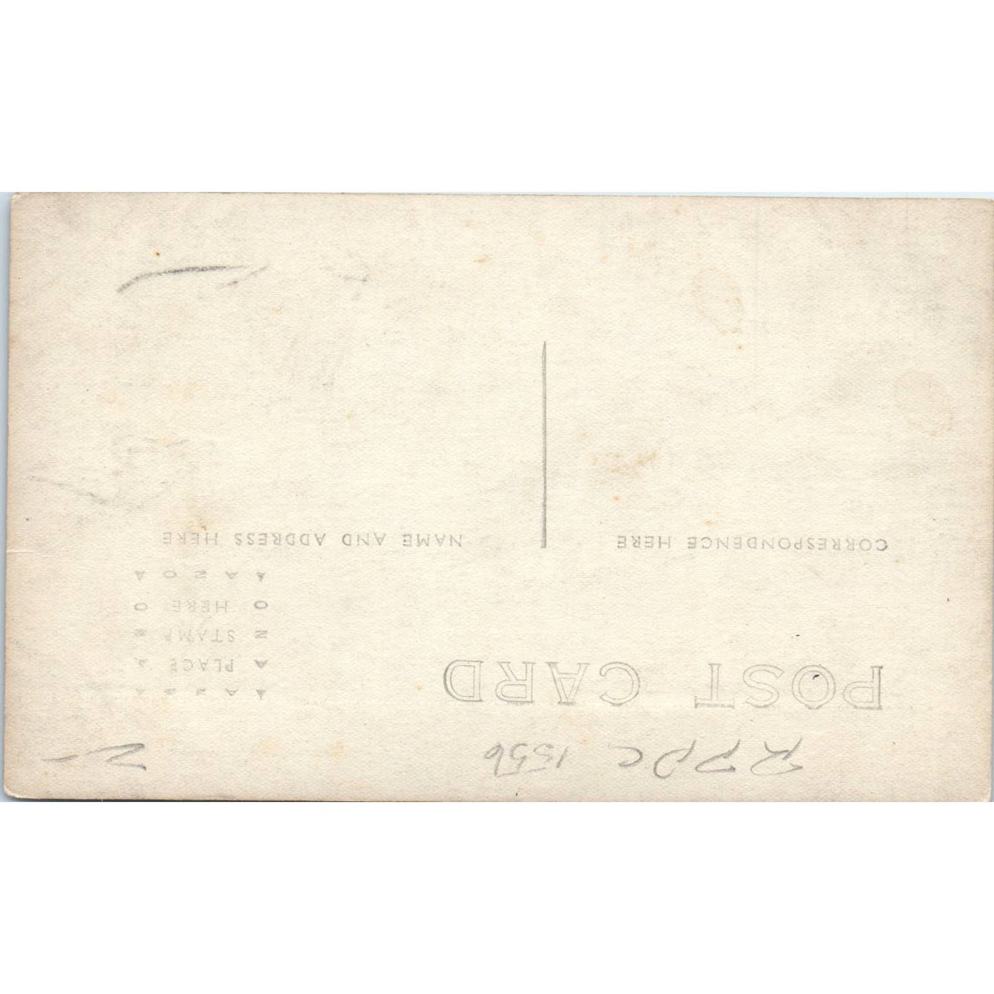 Antique Postcard RPPC WWI Soldiers Servicemen Around Campfire SE8