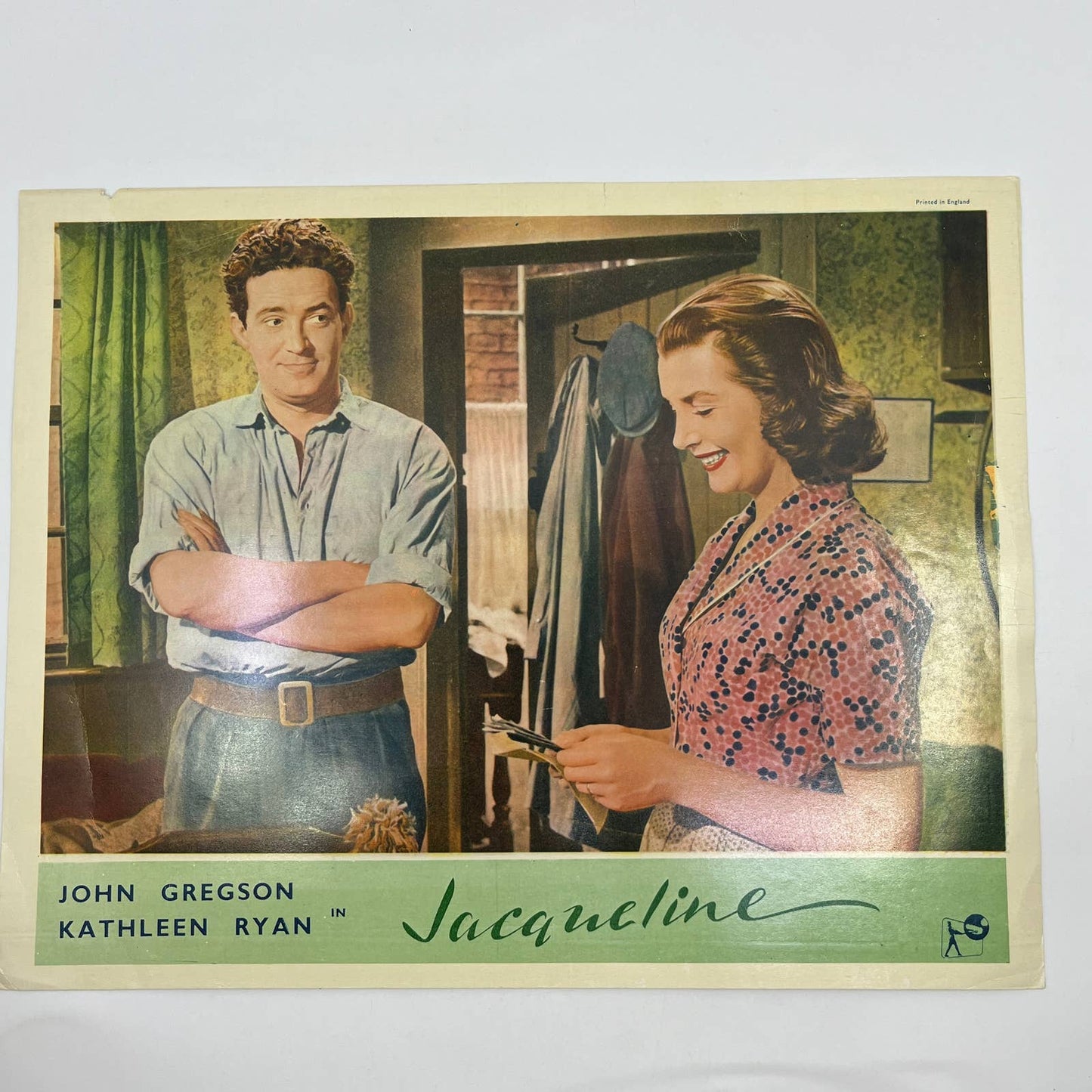 1956 Jacqueline John Gregson Kathleen Ryan British Lobby Card FL4