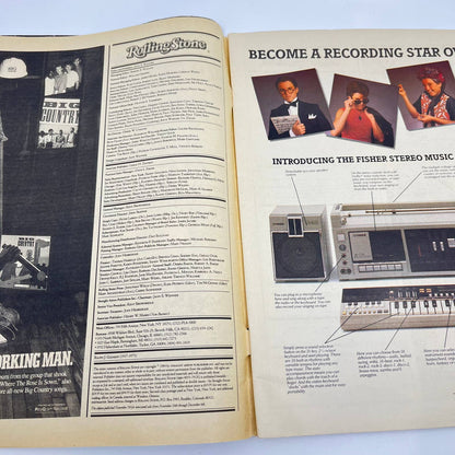 Rolling Stone Magazine December 1984 Bruce Springsteen Issue No 436 TF6