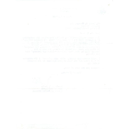 Official US Department of State Letterhead Memo Marshall H. Noble 9/22/66 TK1-P8