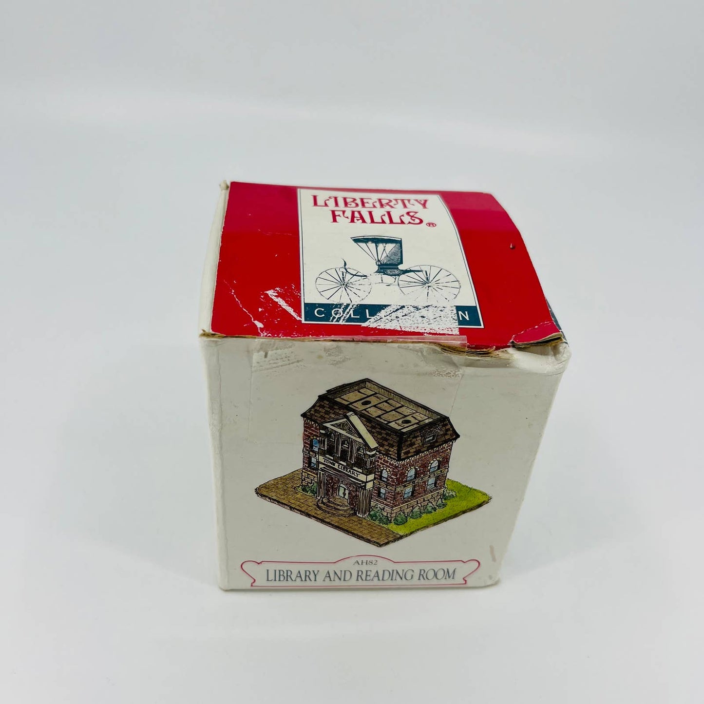 Liberty Falls Americana Collection Library and Reading Room AH58 IN BOX TB7