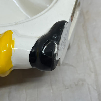 1980s Ceramic Clown Picture Frame Holder (New York) 3x5" Pics Manhattan P.C. TE5