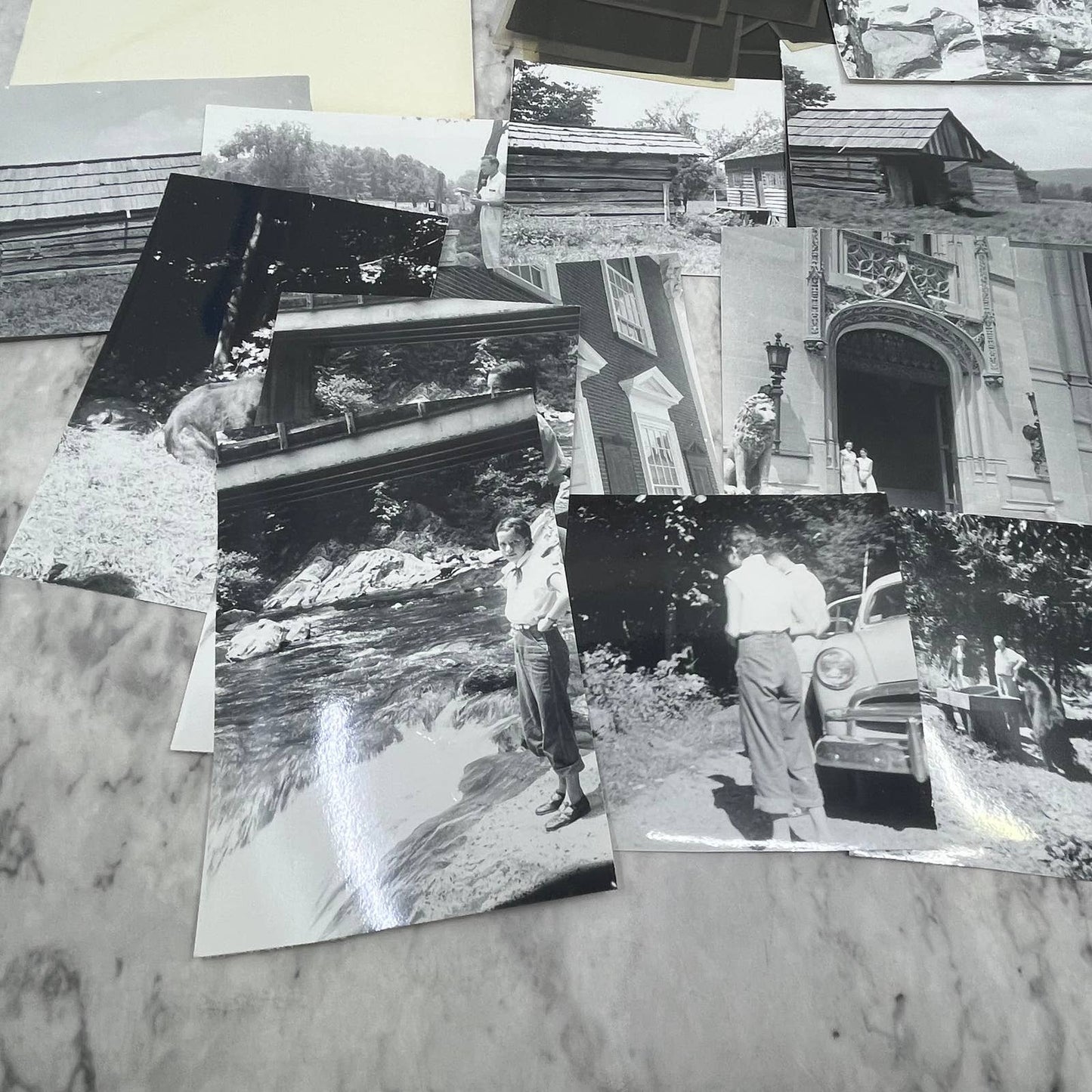 1954 Collection of Photos & Negatives NC Vacation Cades Cove Biltmore TJ9-PG3