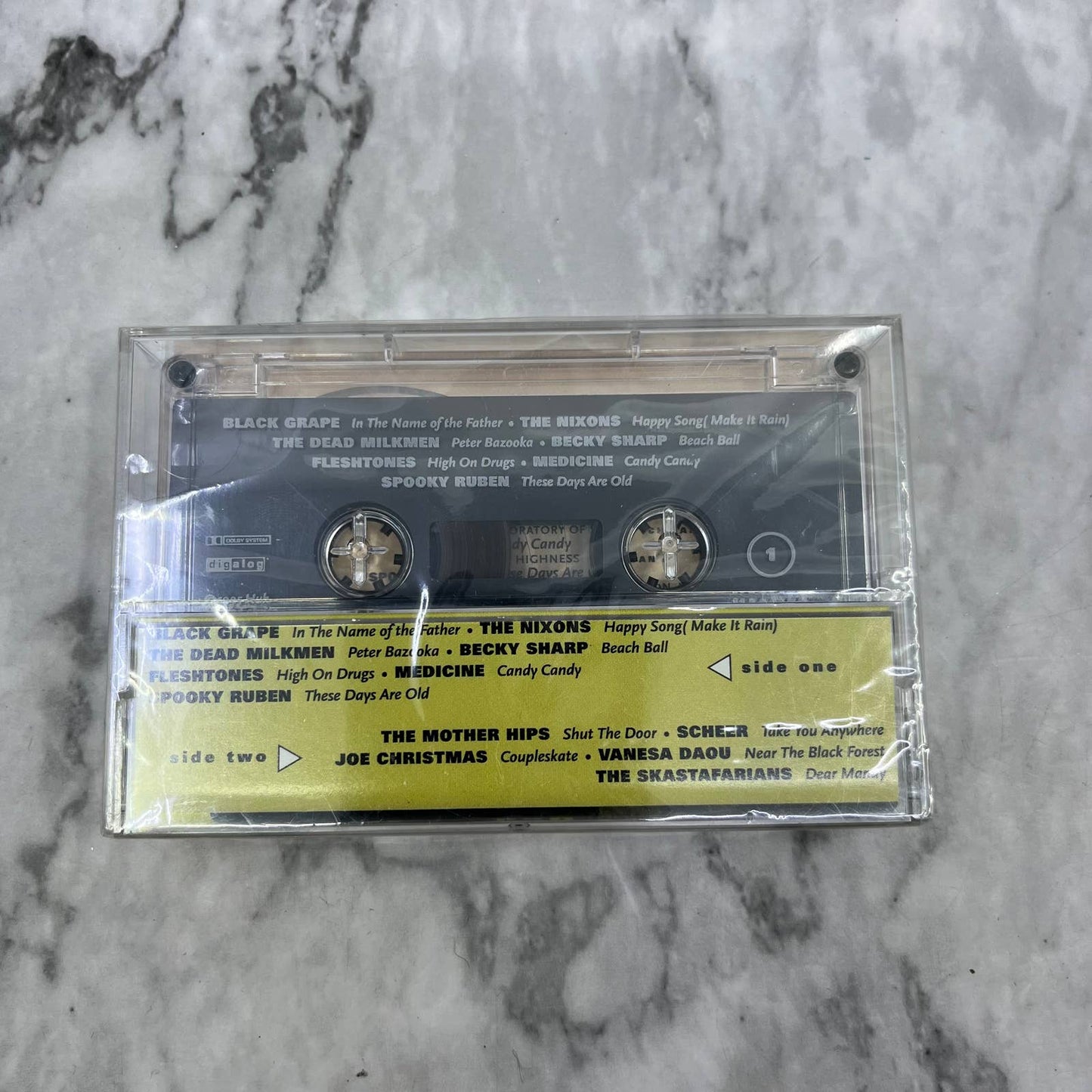 huH Various Artists Alternative Indie Rock Compilation Cassette Tape TH1-30