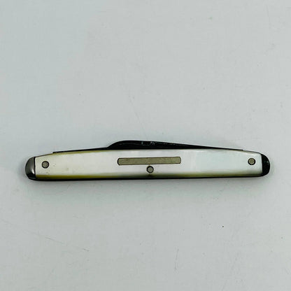 Vintage Henckels Mother of Pearl Pocket Pen Knife Made in Germany 2 1/2”  SC4