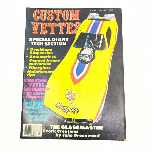1980 Fall Custom Vettes Magazine Corvette Special Custom Vette Roundup TG1