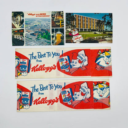 Kellogg's Battle Creek Postcards & Paper Hats Snap Crackle Pop Tony Tiger SC1