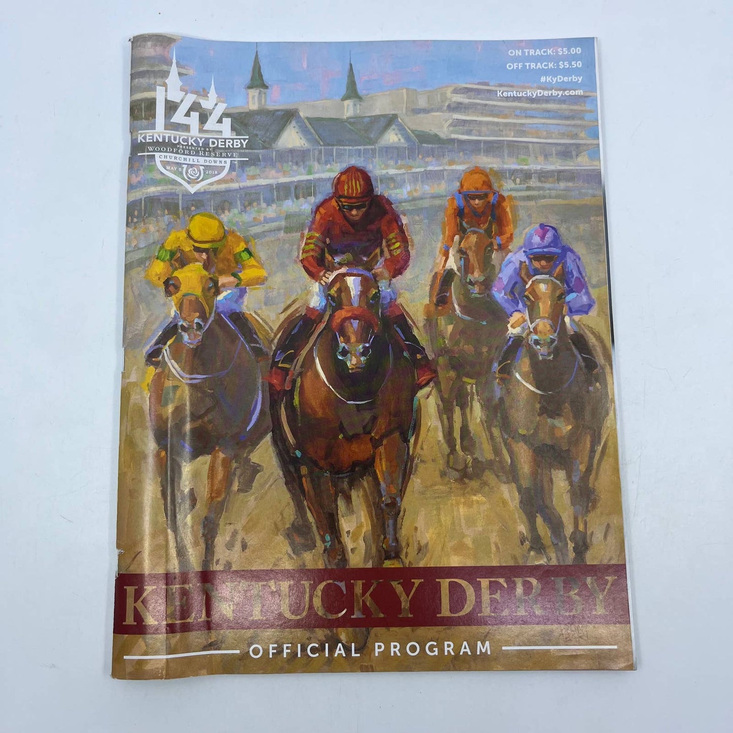 Kentucky Derby Official Program 144th Saturday May 5, 2018 Churchill Downs TH7