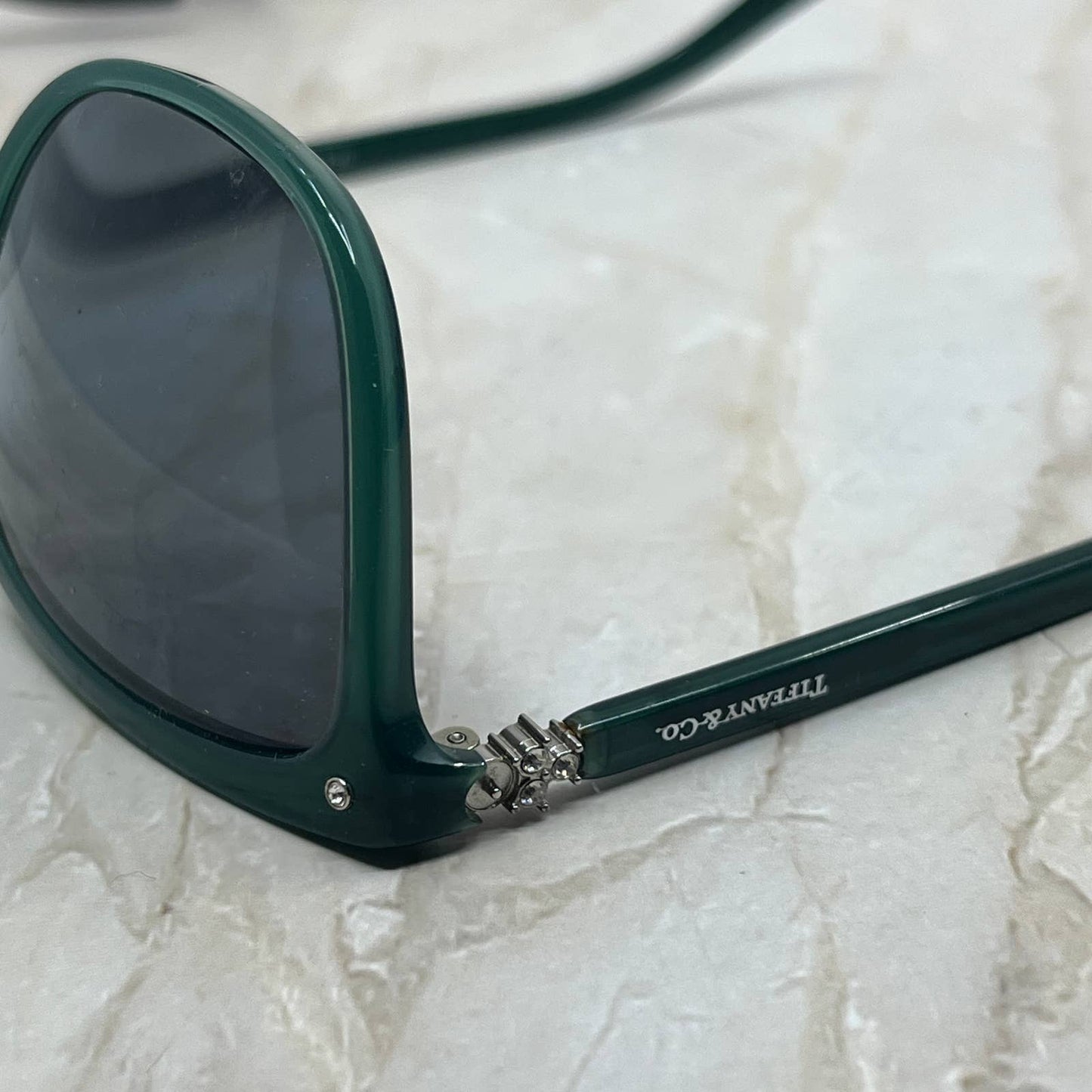 Green Plastic Tiffany & Co Sunglasses Eyeglasses Frames TJ1-G2-4