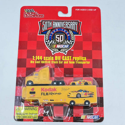 50th Anniversary Nascar 1948-1998 Die Cast Kodak Stock Car & Team Transport TF7