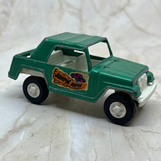 1970  Diecast Tootsietoy Toy "Jeepster" Jumpin Jeeper Willys Green TC5-S2