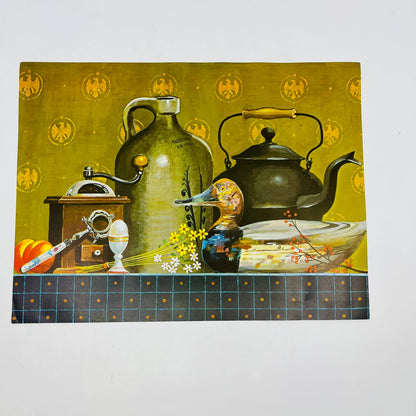 1972 Retro Kitschy George Cherepov Art Prints Set of 4 Donald Art 12 x 9 TD7