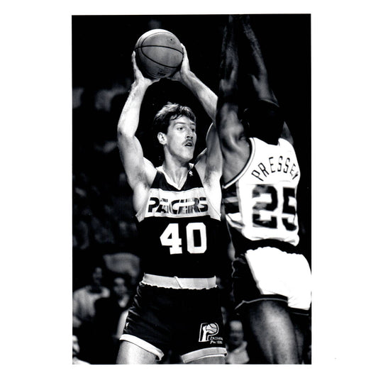 1988 Press Photo Basketball NBA Steve Stipanovich Indiana Pacers 8x10" AD3