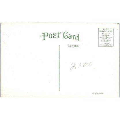 Bethel Methodist Church Spartanburg SC c1910 Original Postcard TK1-27