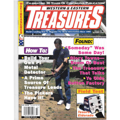 Western & Eastern Treasures Magazine - Treasure Hunting Oct 2002 M6