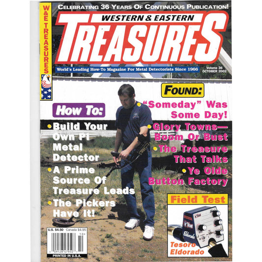 Western & Eastern Treasures Magazine - Treasure Hunting Oct 2002 M6