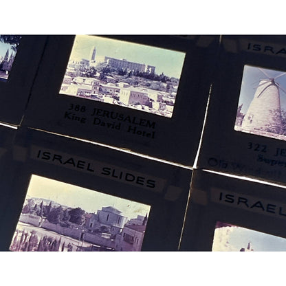 1960s Israel Jerusalem Set of 3 2x2 Slides TK2-S2-20