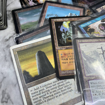 HUGE Collection of Vintage Magic The Gathering MTG Cards Mostly 90s Era