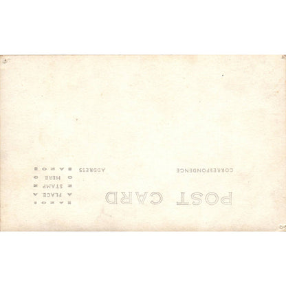 Main Street Arraijan R de P - Original RPPC Postcard TJ7-RP3