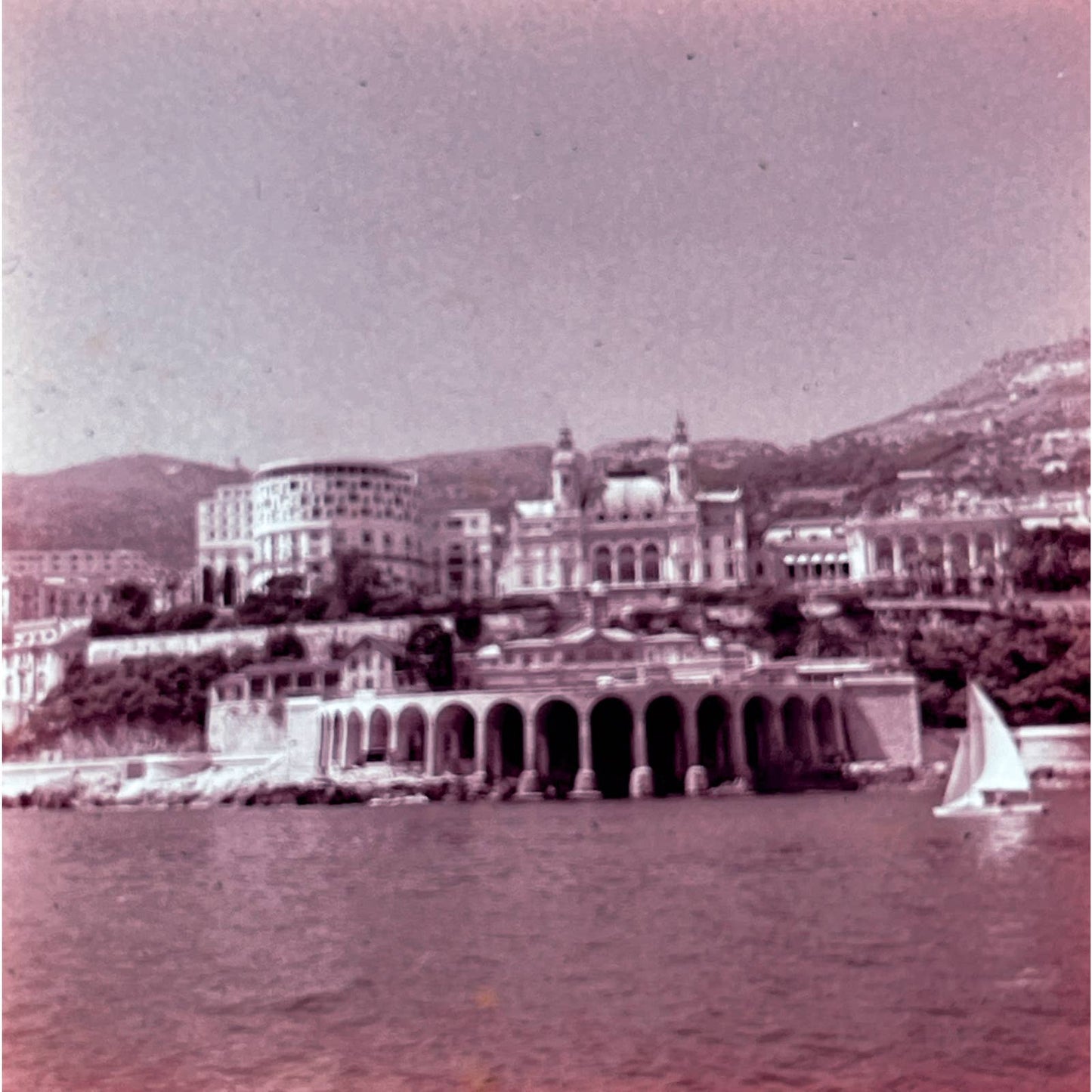 1960s Monte Carlo Monaco Travel Slide Set of 7 2x2 Slides TK2-S4-16