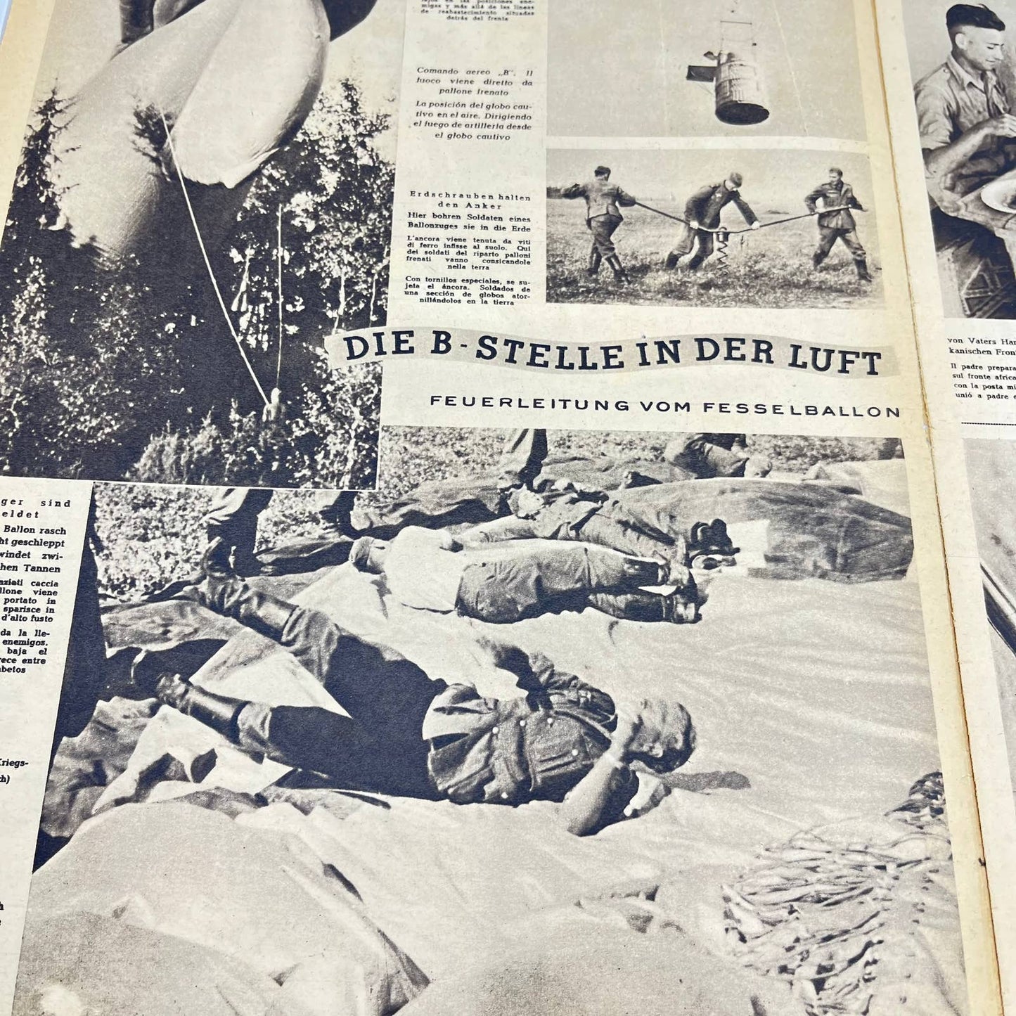 WWII Kölnische Illustrated German Newspaper Feb 25 1943 Africa Theater FL3