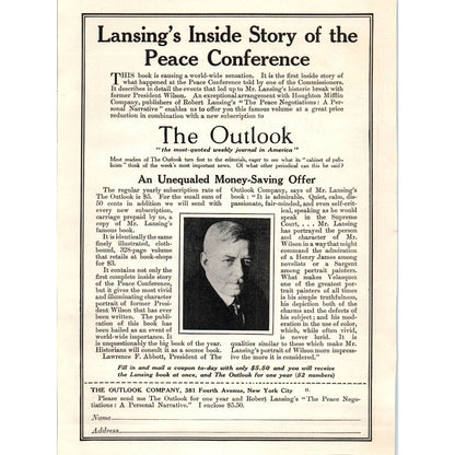 Mystic Isles of the South Seas & Death and its Mystery - 1921 Original Ad TJ7-L