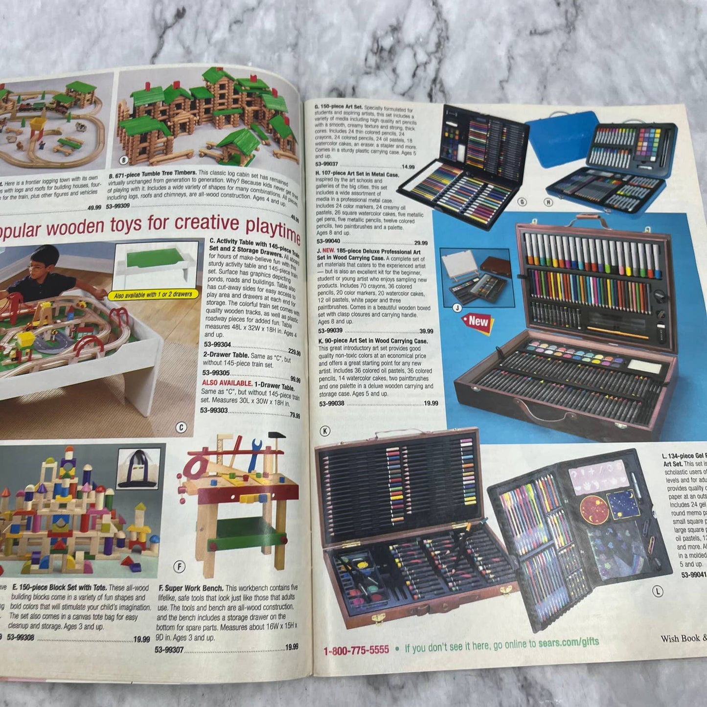 2002 Sears Christmas Wish Book Catalog Kids Toys S4